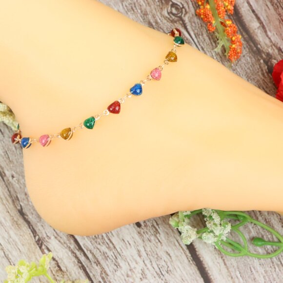 "Dainty Anklet for Women – Elegant Everyday Jewelry & Perfect Gift | MLCRC1424 - Picture 7 of 10